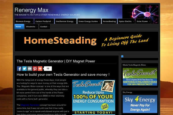 Suffusion theme site design template sample