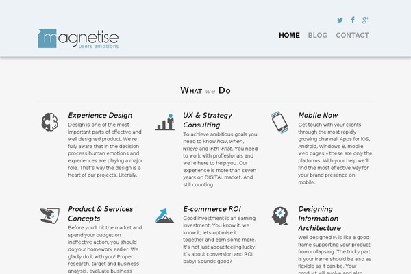 Agency Theme theme site design template sample