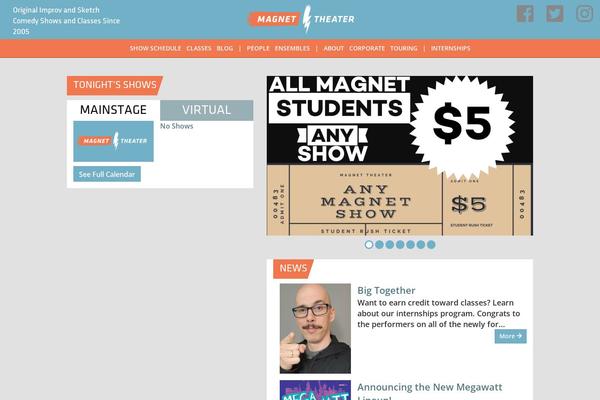 magnettheater.com site used Magnettheater