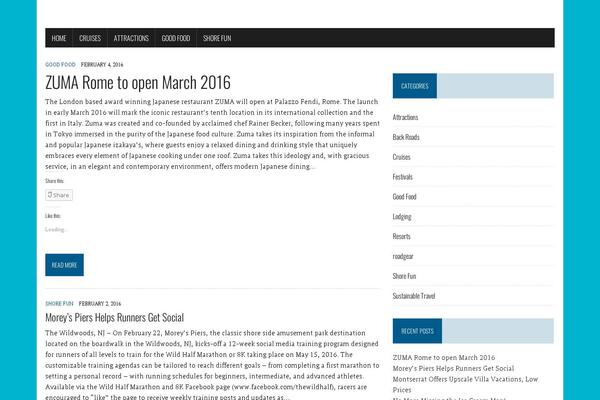MH Newsdesk lite theme site design template sample