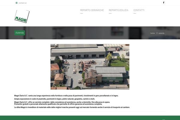 Arkitekt theme site design template sample
