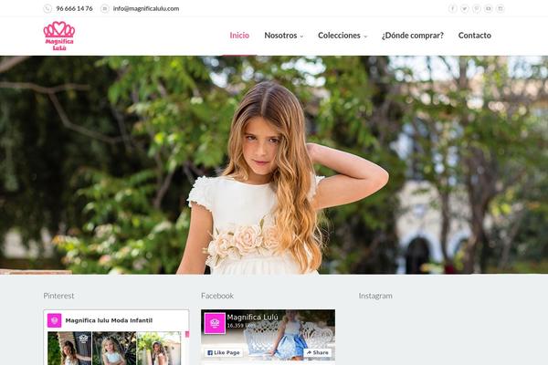 Illusion theme site design template sample