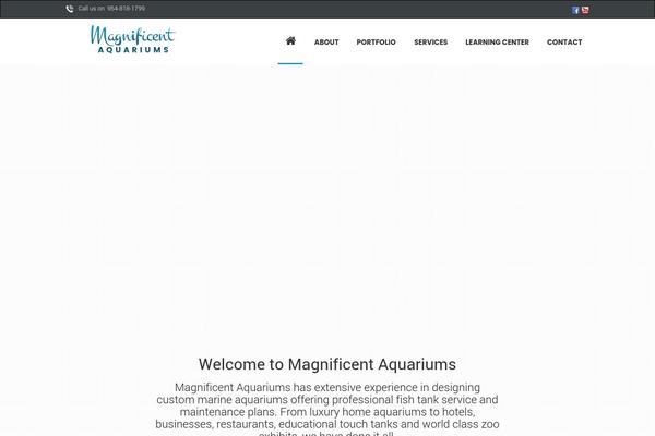magnificentaquariums.com site used Aquariopro