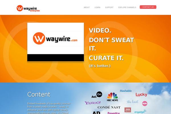 Klaus theme site design template sample