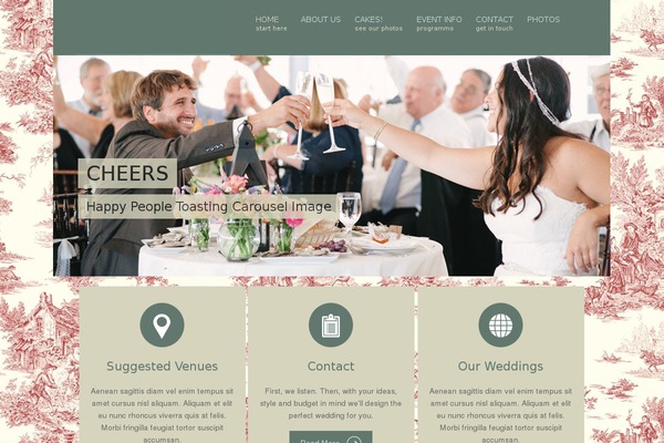 Soul theme site design template sample