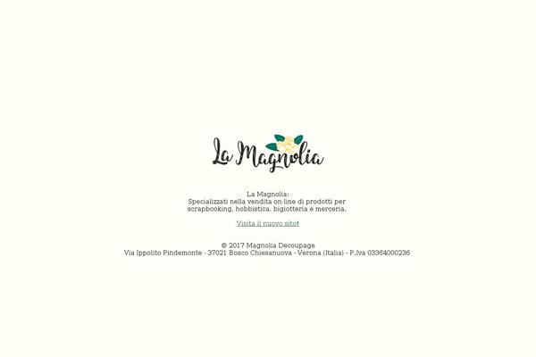 Magnolia theme site design template sample