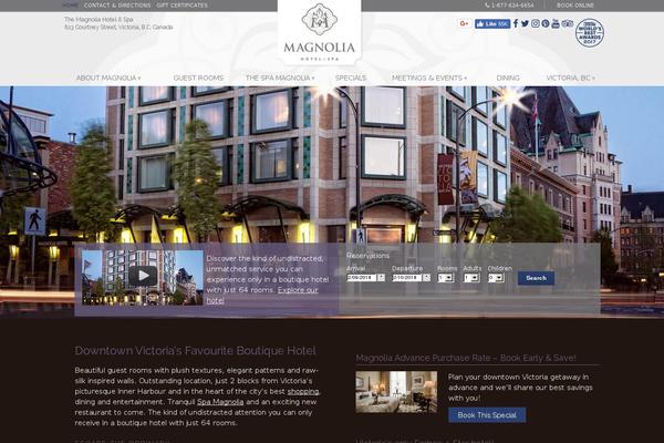 magnoliahotel.com site used Magnolia