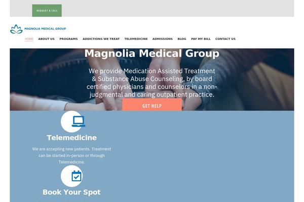 Pinevale theme site design template sample