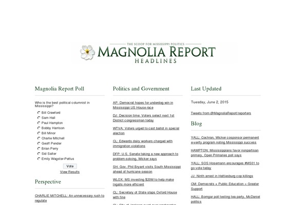 Wp Drudge V2 theme site design template sample