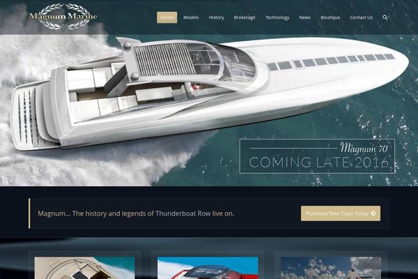 magnummarine.com site used Magnumm
