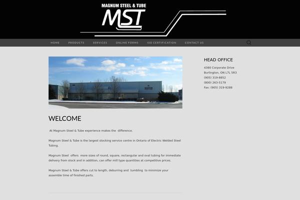Suits theme site design template sample