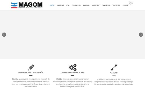 Richer theme site design template sample