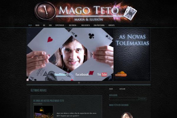 Dark-n-gritty theme site design template sample