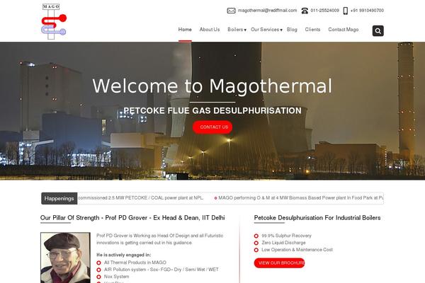 magothermal.com site used Industrio5