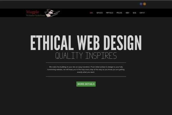 SimpleKey theme site design template sample