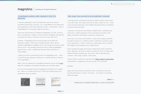 Site using Flickr-tag plugin