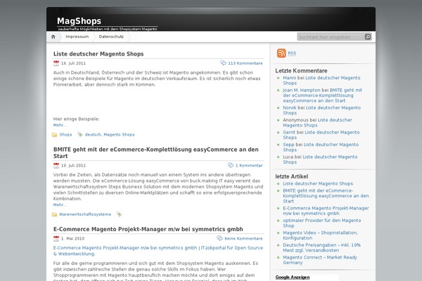 iNove theme site design template sample