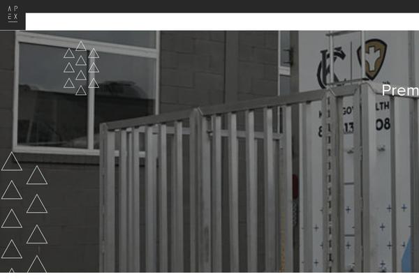 Apex theme site design template sample