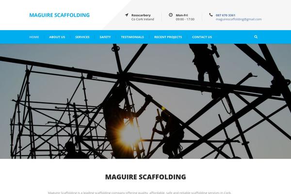 Megaproject theme site design template sample