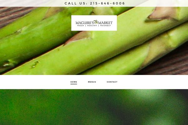 Feast theme site design template sample
