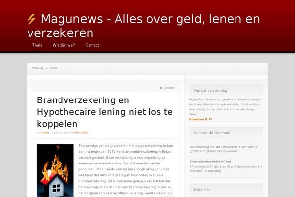 Site using Bible Verse of the Day plugin