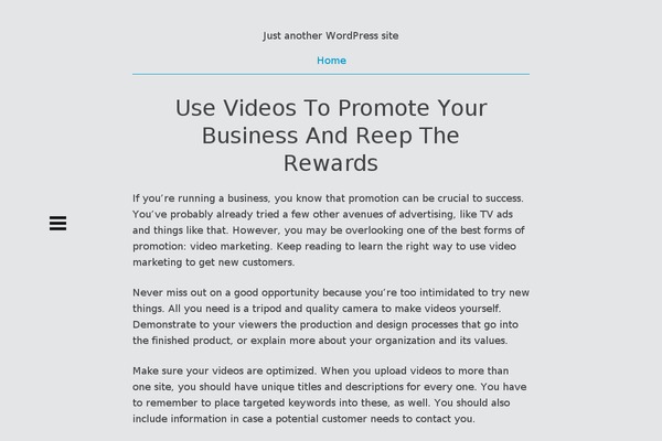 Decode theme site design template sample