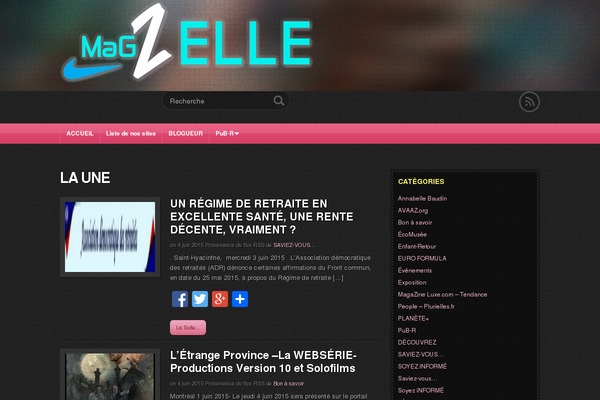 Site using AddToAny Share Buttons plugin