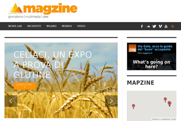PRESSO theme site design template sample