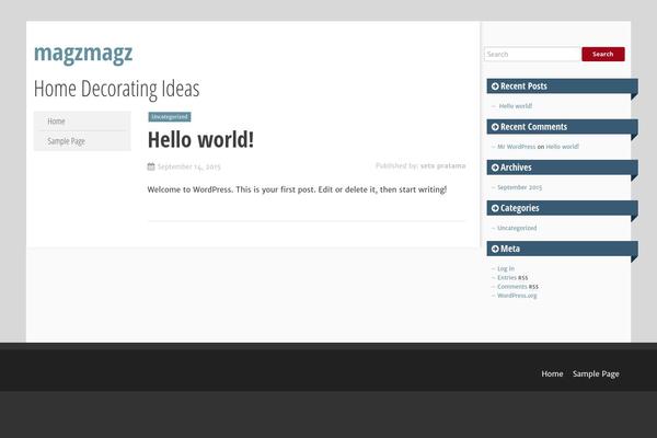 SmartAdapt theme site design template sample