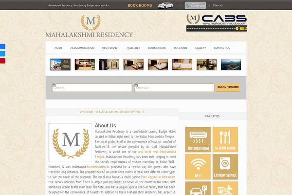 Site using Responsive Gallery plugin