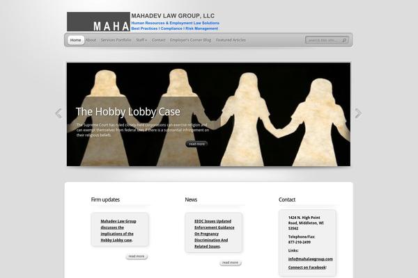 TheProfessional theme site design template sample