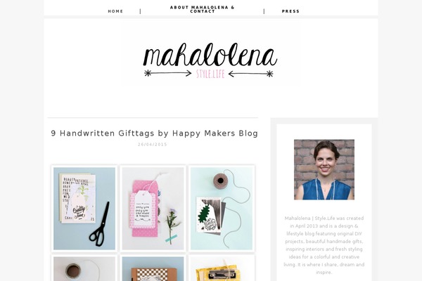 Marylou theme site design template sample