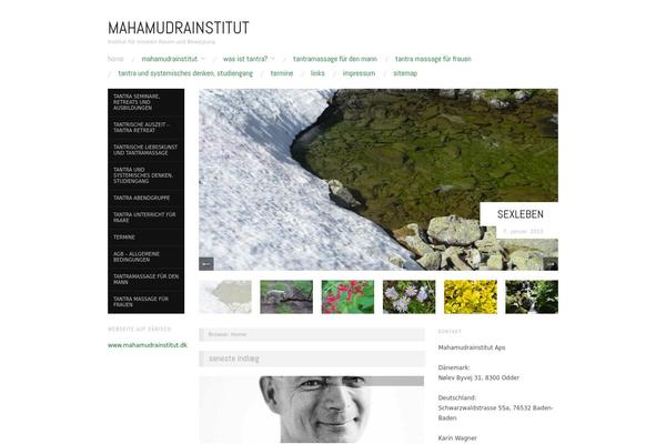 Oxygen theme site design template sample