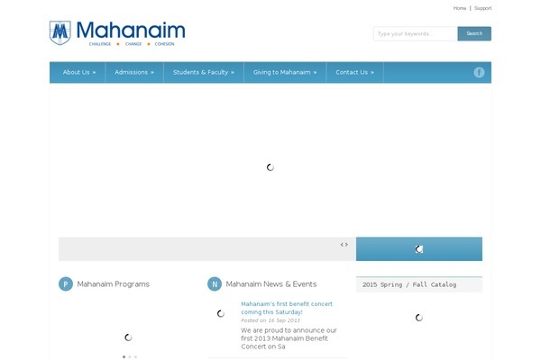 Grand College theme site design template sample