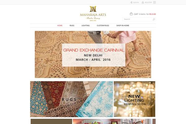 Legenda theme site design template sample