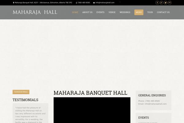 maharajahall.com site used Maharajahall
