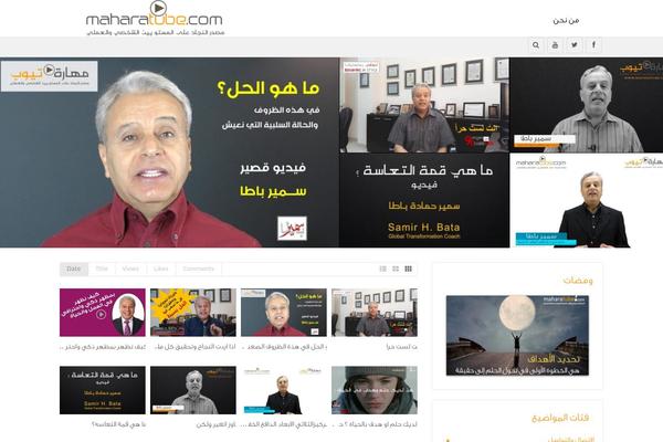 Site using Weptile Image Slider Widget plugin