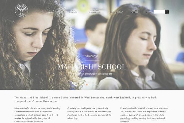 maharishischool.com site used Maharishi