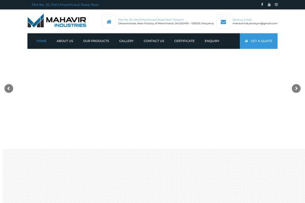 Site using WooCommerce plugin