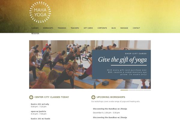 Goodspace theme site design template sample