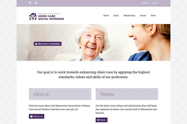 Make theme site design template sample