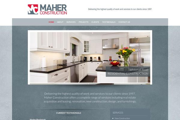 Mc theme site design template sample