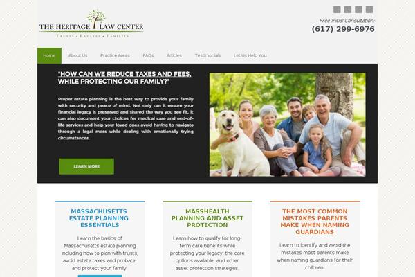 Site using IQ Testimonials plugin