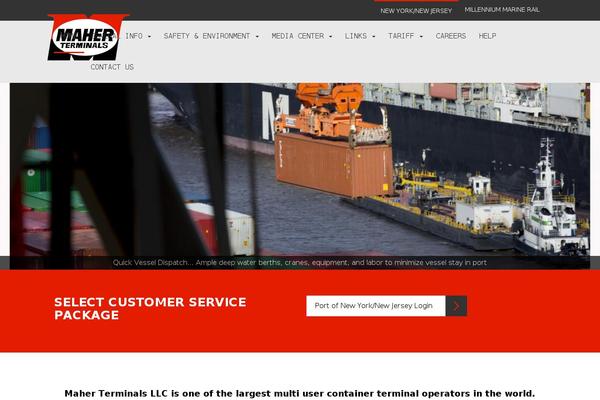 Roots theme site design template sample