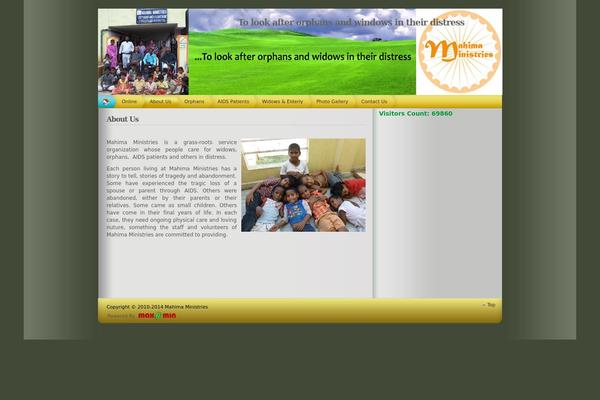 iNove theme site design template sample