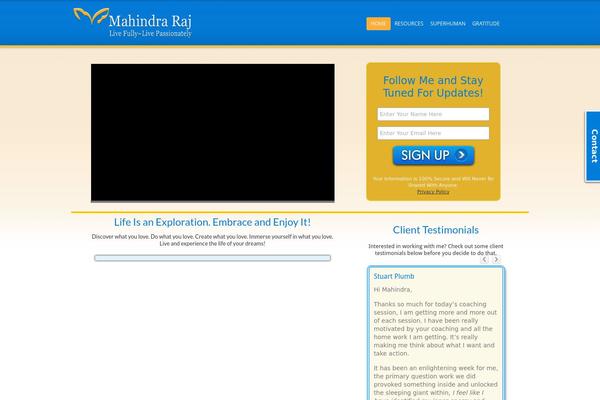 Site using Thrive-ultimatum plugin
