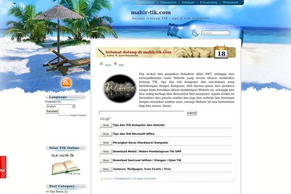 Site using cTabs plugin