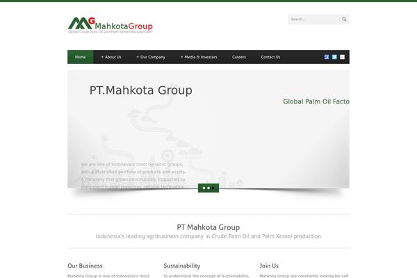 mahkotagroup.com site used Blue Diamond  v1.04