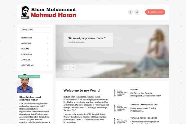MentalPress theme site design template sample