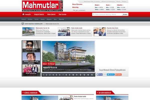 Kanews theme site design template sample